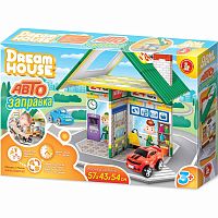 Кукольный домик быстрой сборки Автозаправка Dream House Десятое Королевство 04714