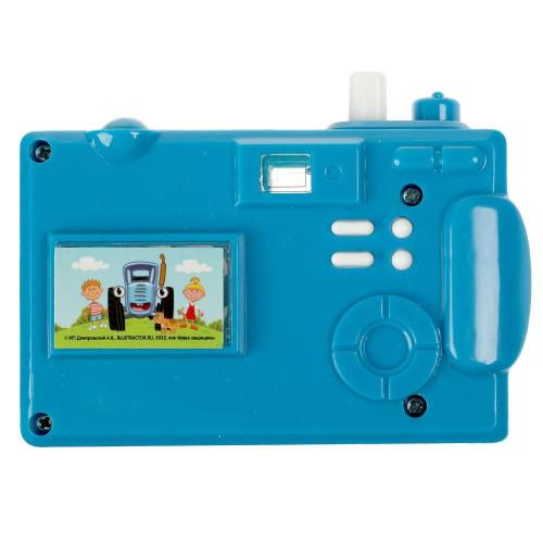 Развивающая игрушка Музыкальный фотоаппарат Синий Трактор Умка 1103Z139-R2 фото 3