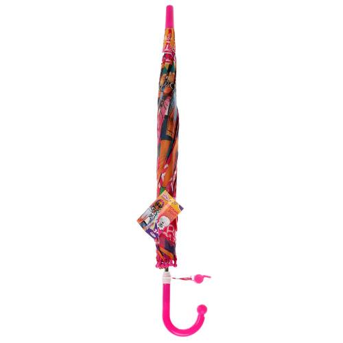 Детский зонт полуавтомат Барби 45 см Играем Вместе фото 2