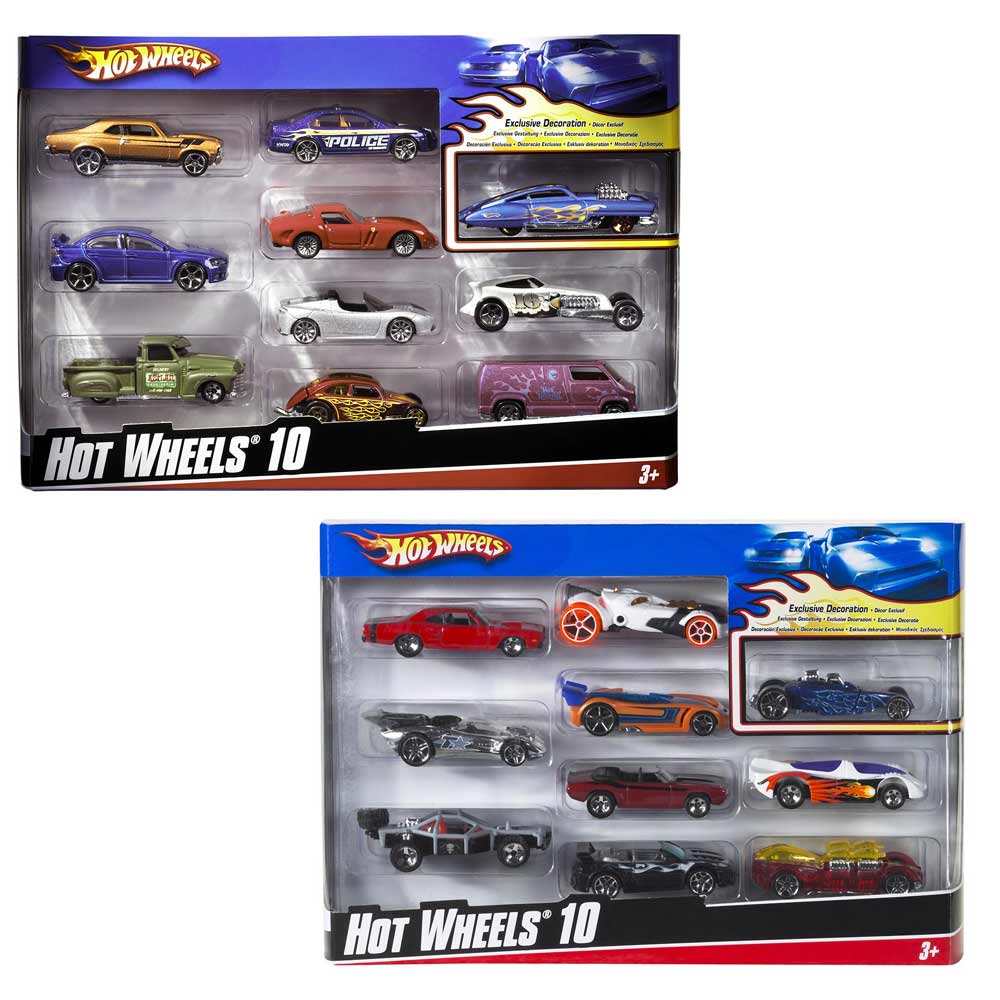 10 Hot Wheels 54886