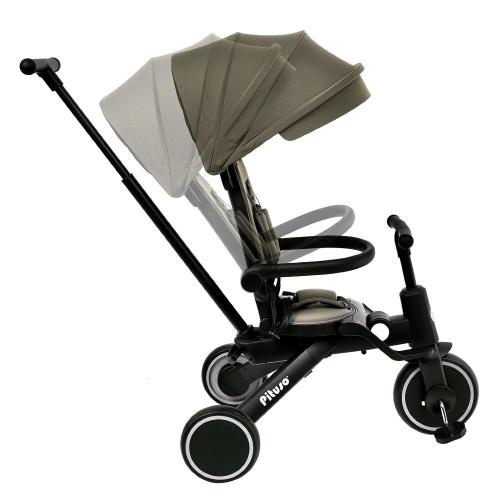Велосипед трёхколёсный Pituso Leve Pro T8-Khaki хаки фото 13