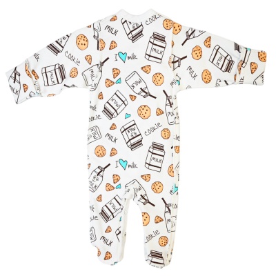 Комбинезон Милк и печенья Чуди Кидс 102423 белый 05