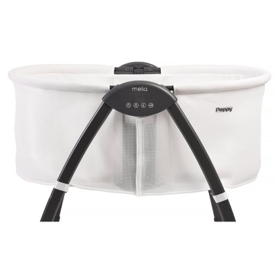 Колыбель электрическая Peppy Melia White/Grey