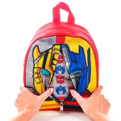 Рюкзак детский Трансформеры Бамблби и Оптимус Прайм Hasbro 7573623