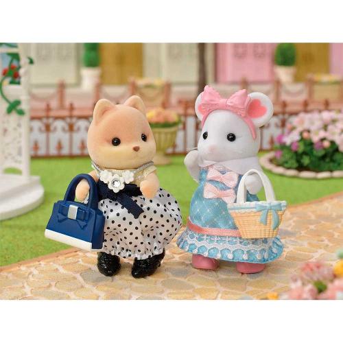 Игровой набор Sylvanian Families Зефирная мышка модница и ее гардероб Epoch 5540 фото 5