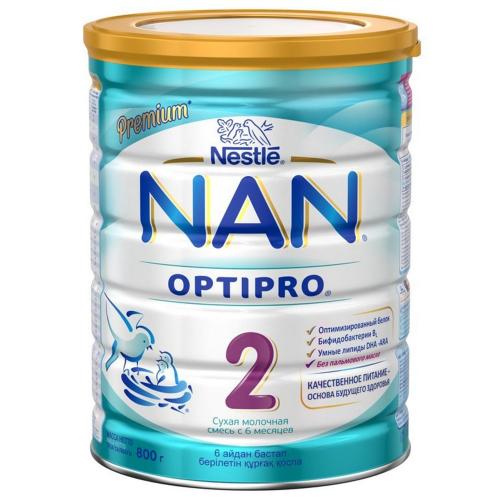 Молочная смесь Nestle NAN 2 Optipro (с 6 мес) 800 г