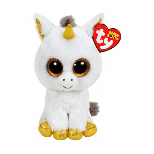 Мягкая игрушка Beanie Boo's 25 см Ty 36825 Белый единорог Pegasus