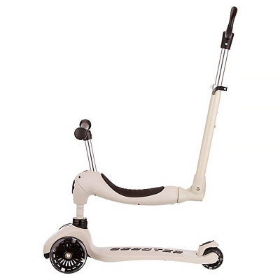 Самокат трансформер трехколесный с ручкой управления Slider IT49GY 2