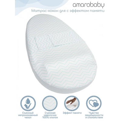 Матрас-кокон с эффектом памяти Premium Form AmaroBaby 3