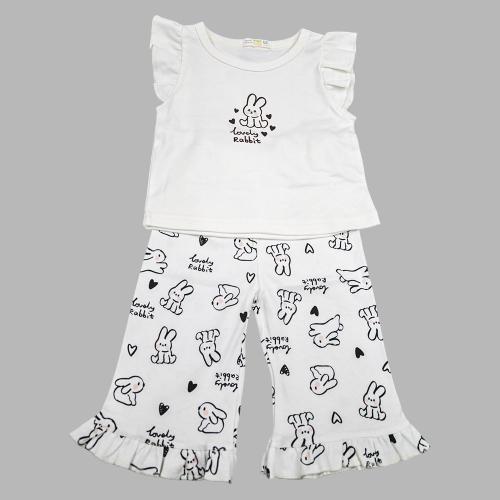 Комплект Lovely Rabbit Футболка и штанишки Чуди Кидс 376125-13К молочный