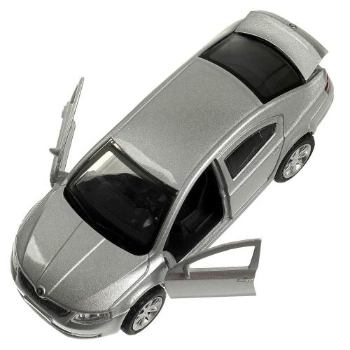 Машина металлическая инерционная Skoda Octavia 12 см Технопарк OCTAVIA-12-SR фото 2