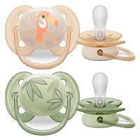 Пустышка Avent Ultra soft 0-6 месяцев 2 штуки Avent SCF091/07