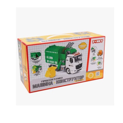 Игрушка Мусоровоз-конструктор Funky toys FT61116a 1