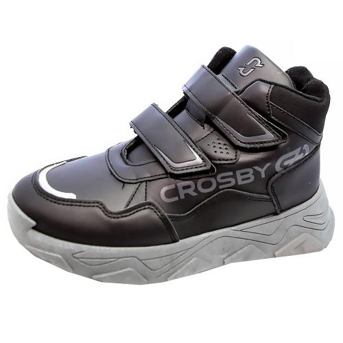Ботинки для мальчика Crosby 238084/01-04 черные фото 4
