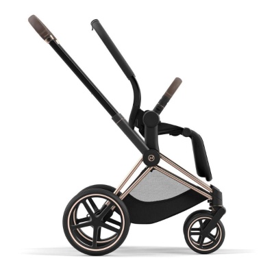 Коляска 2 в 1 Cybex Priam IV Rosegold Leaf Green