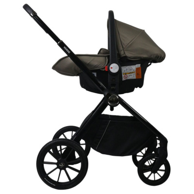 Коляска 3 в 1 Sweet Baby Verde Beige (Black Glossy) 04