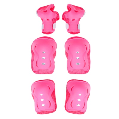 Ролики раздвижные со светом размер S 31-34 Рыжий кот РЛК-2535 розовые 5