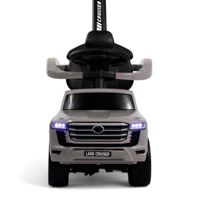 Детский толокар Toyota Land Cruiser 300 RiverToys Z002ZZ-B серый 2