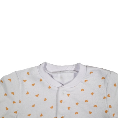 Кофточка Сердечки Чуди Кидс 110123 белый 03