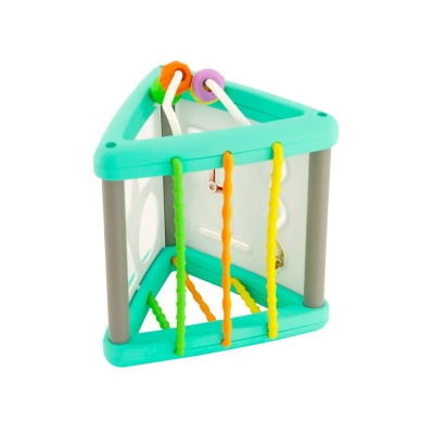 Развивающая игрушка бизикуб Сортер треугольник Infantino 315178 2