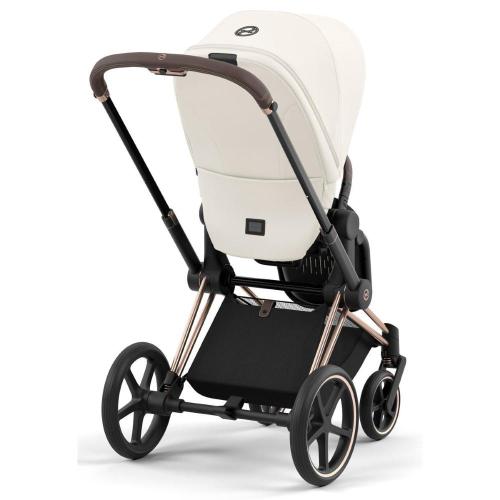 Коляска 2 в 1 Cybex Priam IV Rosegold Off White фото 17