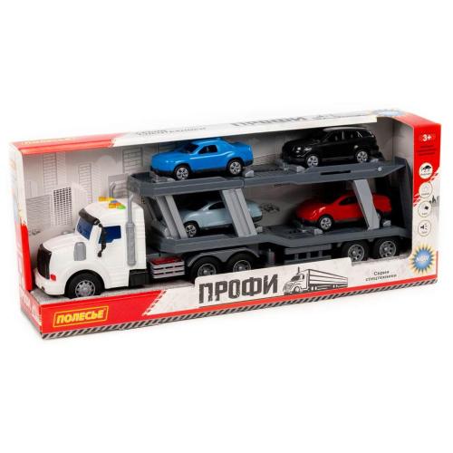 Игровой набор Автомобиль-тягач Профи Полесье 70498 фото 7