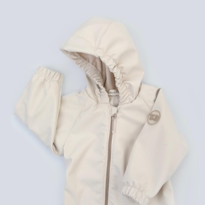 Комбинезон демисезонный Софтшелл-2 KiDi 863(С-д/с)-78 светло-бежевый 02