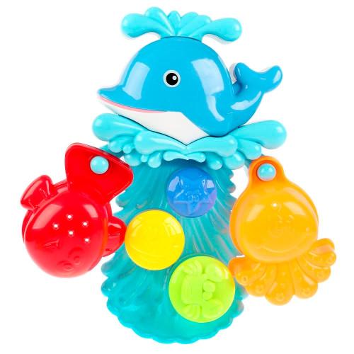 Развивающая игрушка для купания на присоске Дельфинчик Умка RFD189233-R