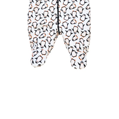 Комбинезон демисезонный Пингвины Чуди Кидс 123424 белый 03