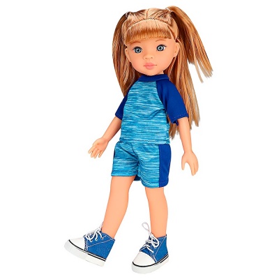 Кукла роза 33 см одежда Рыжий кот ИК-0404 2