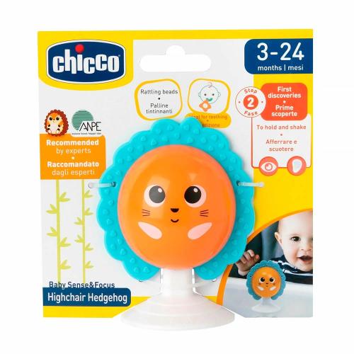Погремушка присоска Ёжик на стульчик для кормления Chicco 00012191000000 фото 5