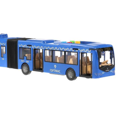 Коллекционная машинка Троллейбус Технопарк TROL-45PL-BU фото 4