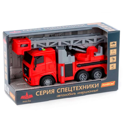 Игровой набор автомобиль-пожарный №2 Полесье 54552 МАЗ 5