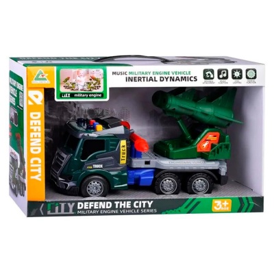 Машина Ракетная установка стреляет свет звук GTS2104-9 3