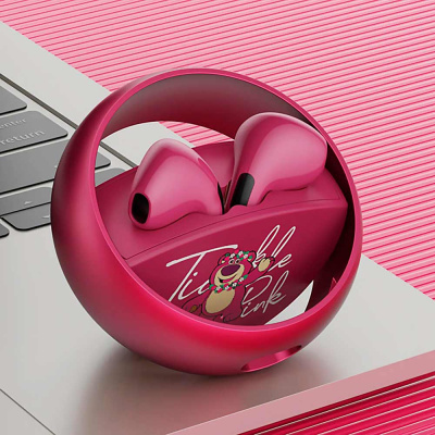 Беспроводные наушники детские Disney QS-13 Медведь Лотсо 2