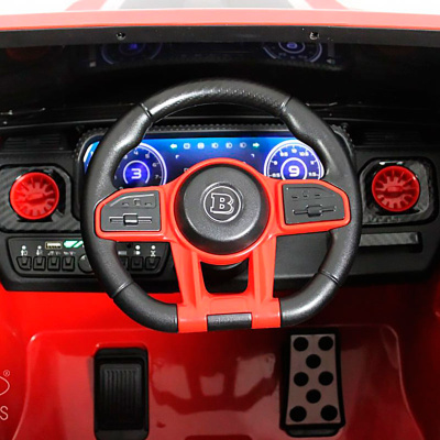 Детский электромобиль RiverToys Z777ZZ красный