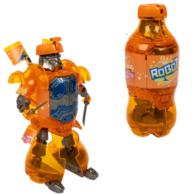 Трансформер 2 в 1 Bondibot бутылка-робот Самурай Bondibon ВВ6543 2