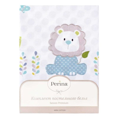 Комплект постельного белья для детей Джунгли 3 предмета Perina ДЖ3-01.1 04