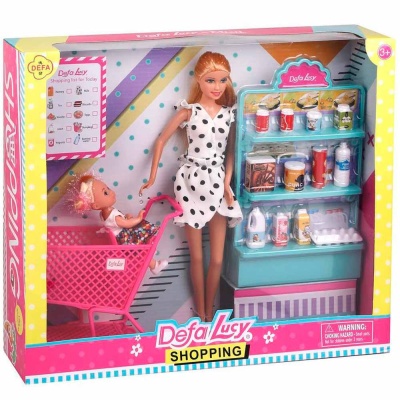 Игровой набор Супермаркет 29 и 11 см Defa Lucy 8364a 2