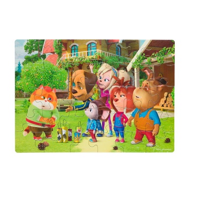 Пазл Puzzle 4 в 1 Барбоскины Step Puzzle 92313 05