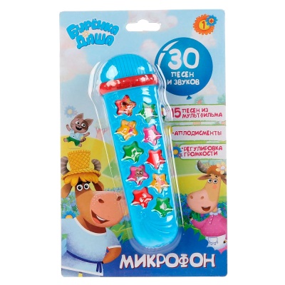 Музыкальная игрушка Микрофон Бурёнка Даша Умка B1889918-R8