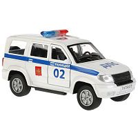 Машинка металлическая УАЗ Patriot Полиция Технопарк SB-17-81-UP-P-WB