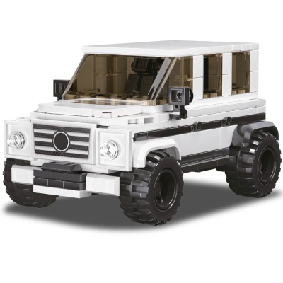 Конструктор Городские автомобили: Белый внедорожник Mioshi Tech MTE0709-071 1