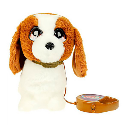 Интерактивный щенок Седди 22 см с пультом поводком Мой питомец My Friends JX-14293 (12) 2