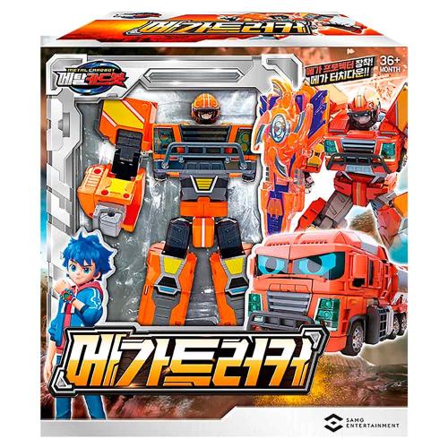 Трансформер Метал Кард Бот Мега Тракер 22 см S1 Metalcardbot 64306 фото 5