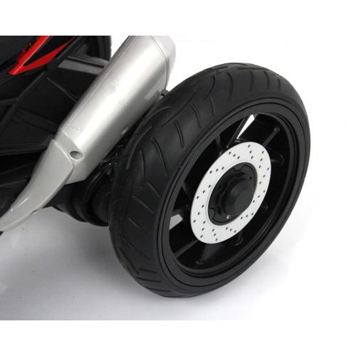 Электромотоцикл детский RiverToys Z333ZZ фото 12