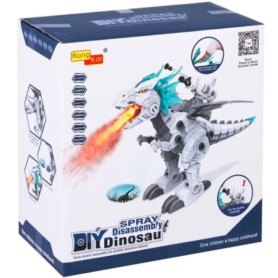 Дракон электромеханический стреляет стрелами дышит паром Junfa 6809 3