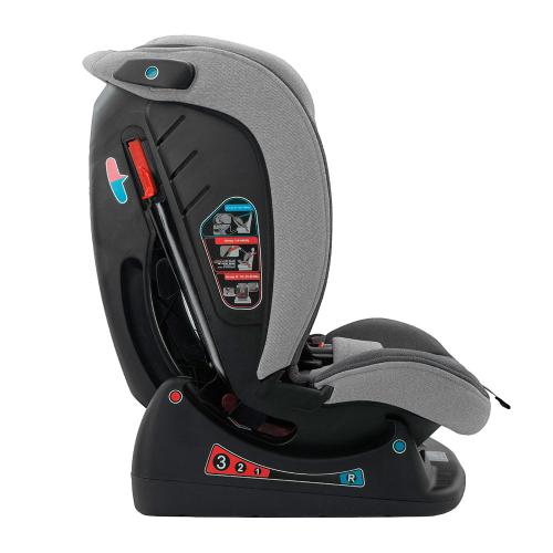 Автокресло Indigo Reflex AY913 светло-серый - серый фото 6