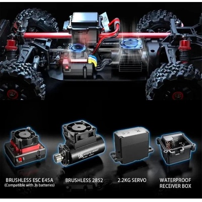 Машинка на радиоуправлении MJX Hyper Go Brushless 4WD RTR MJX-14209