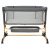 Колыбель Pituso Flora Dark Grey